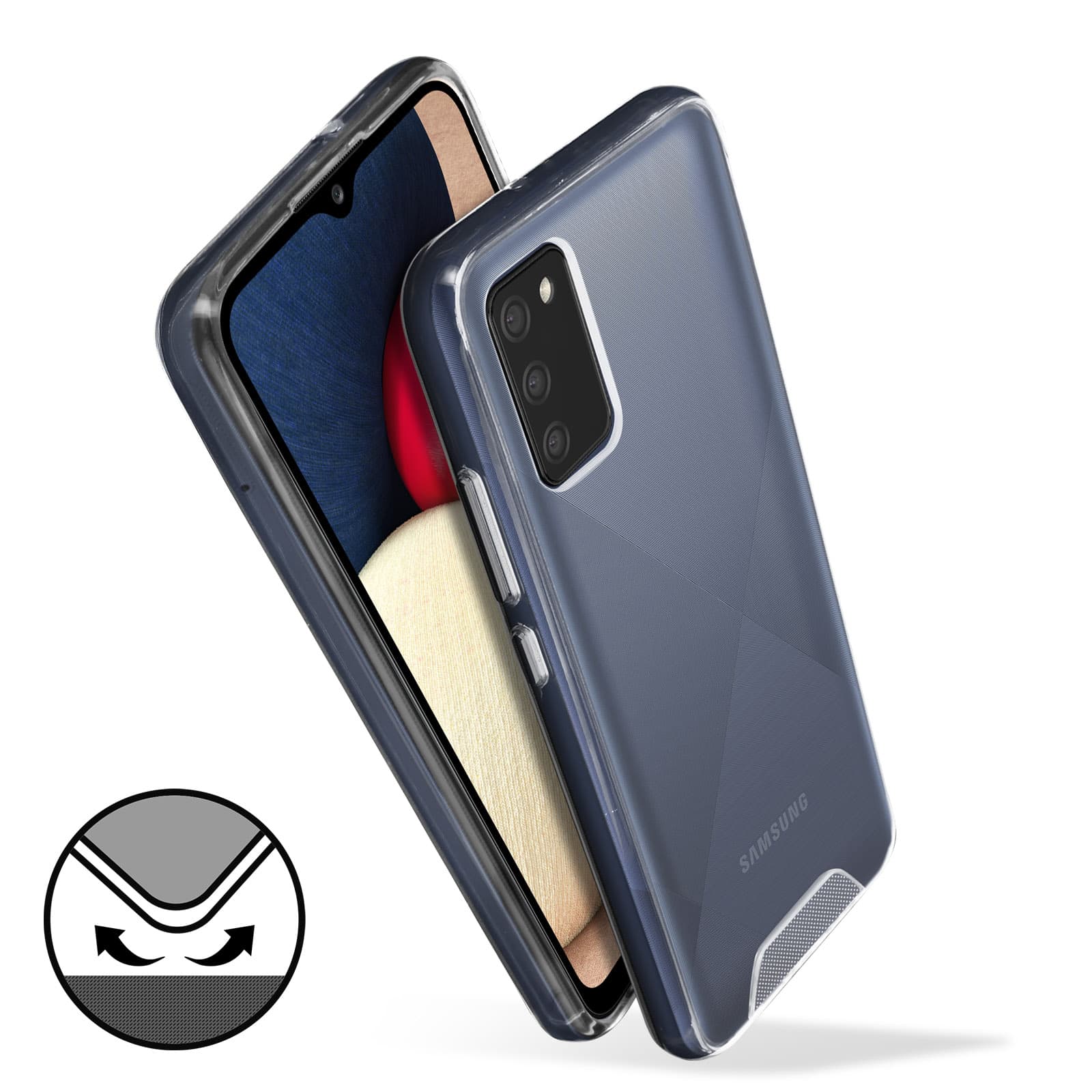 Coque Samsung Galaxy A02S Dos