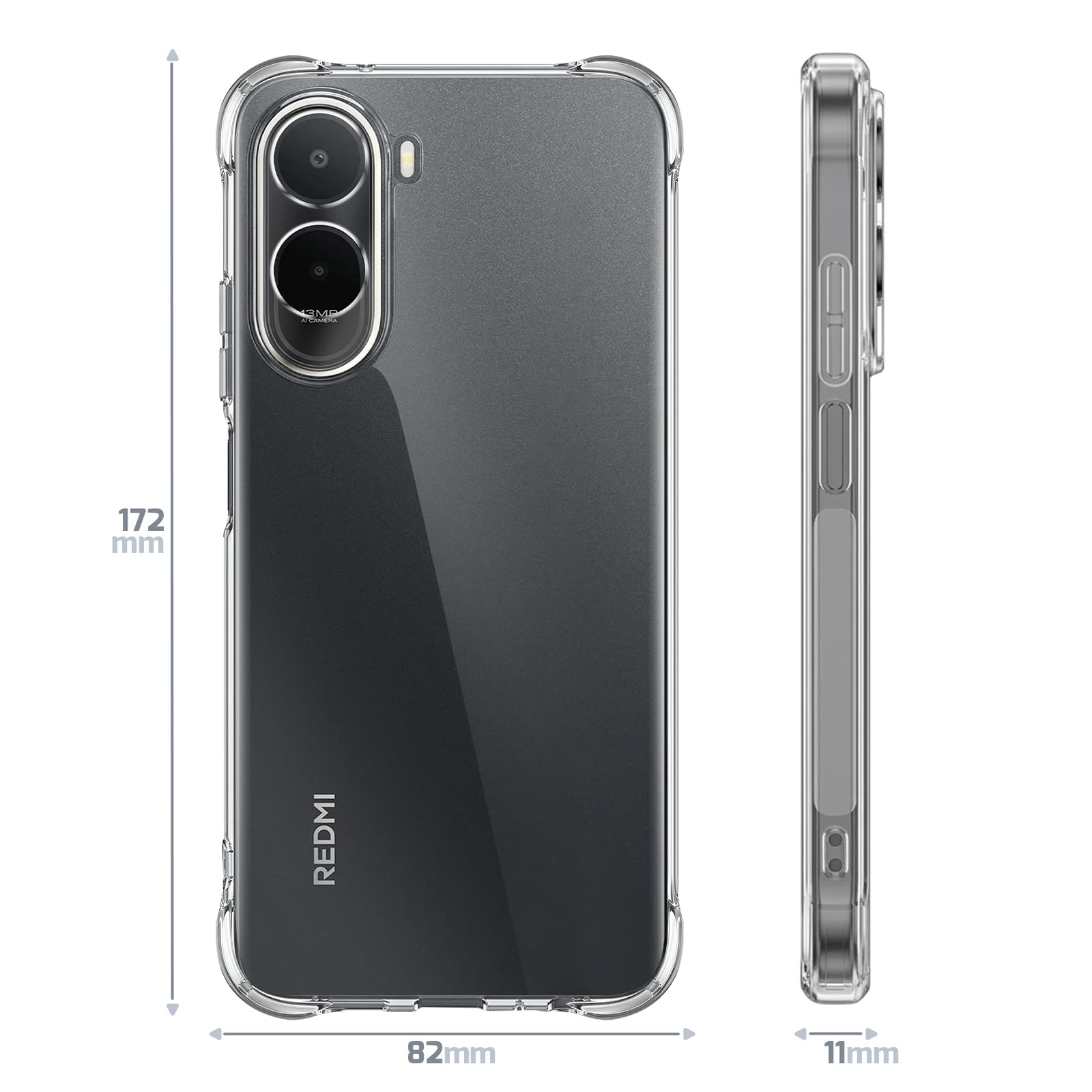 Coque Redmi A7 Pro Transparent