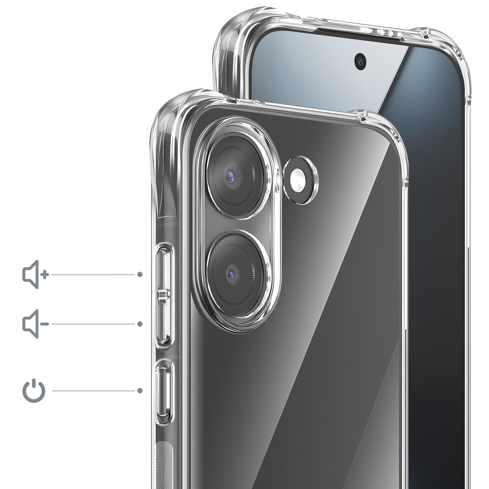 Coque Poco X8 Pro Transparent