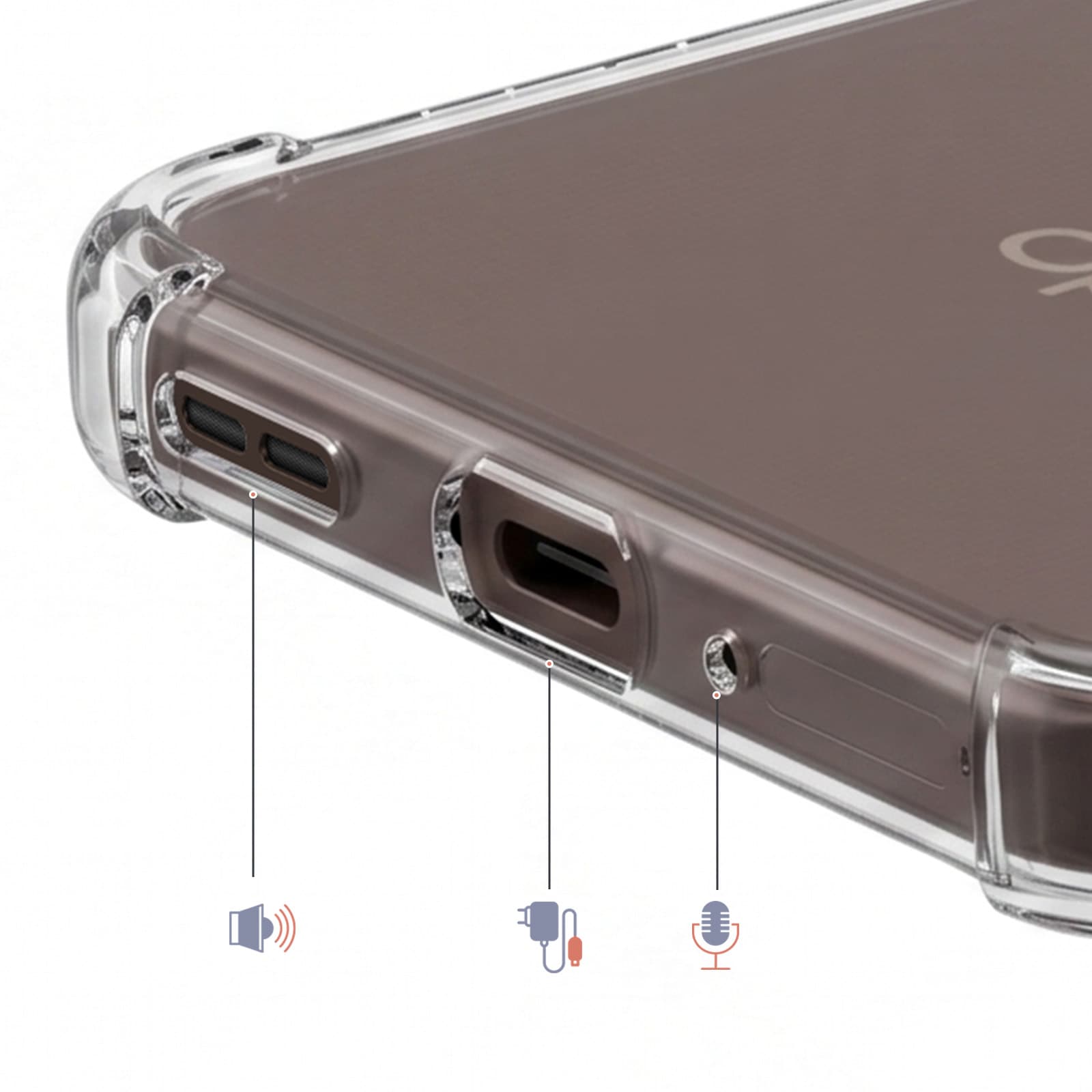 Coque Oppo Reno 15 Pro Transparent