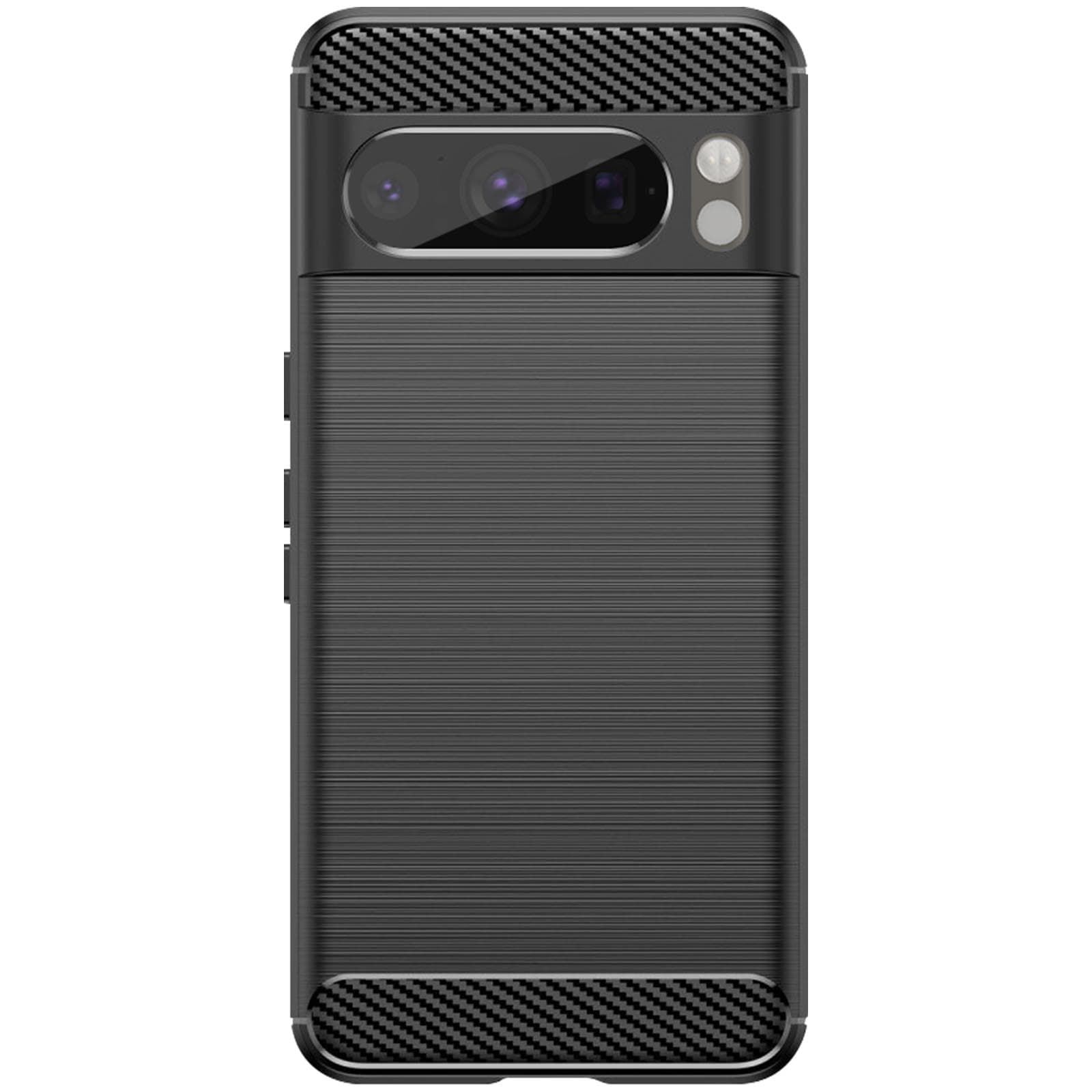 Coque Pixel 8 Pro, Effet Carbone