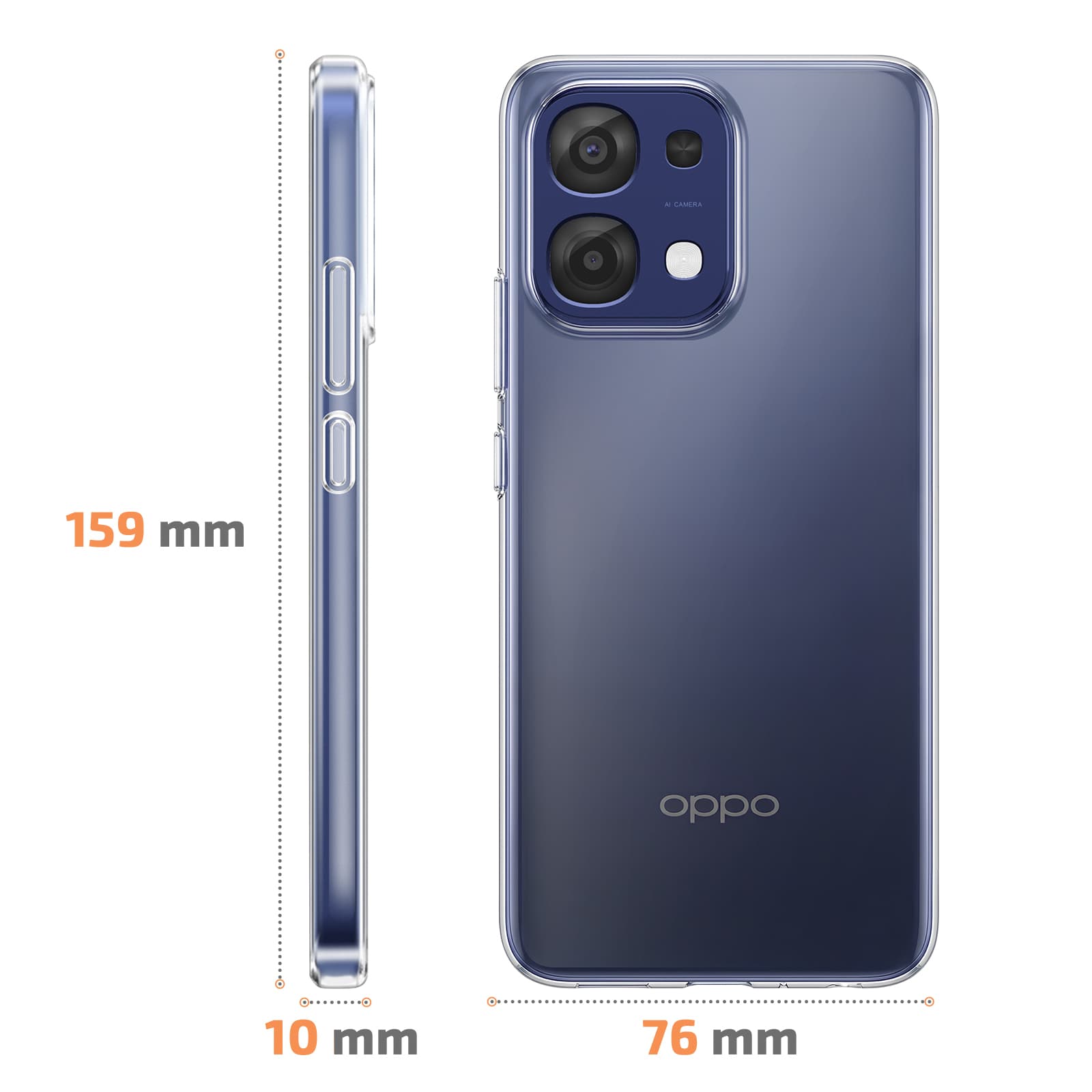 Coque Oppo A6 Pro Transparent