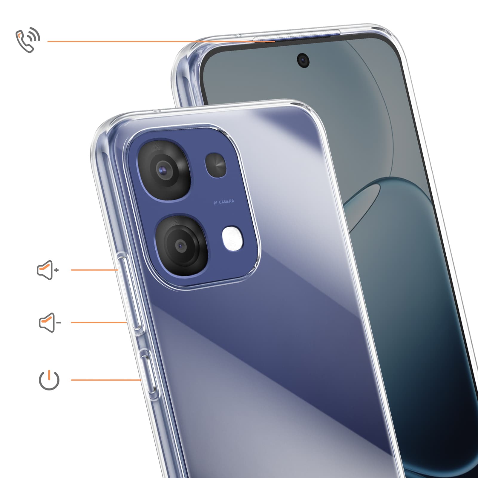Coque Oppo A6 Pro Transparent