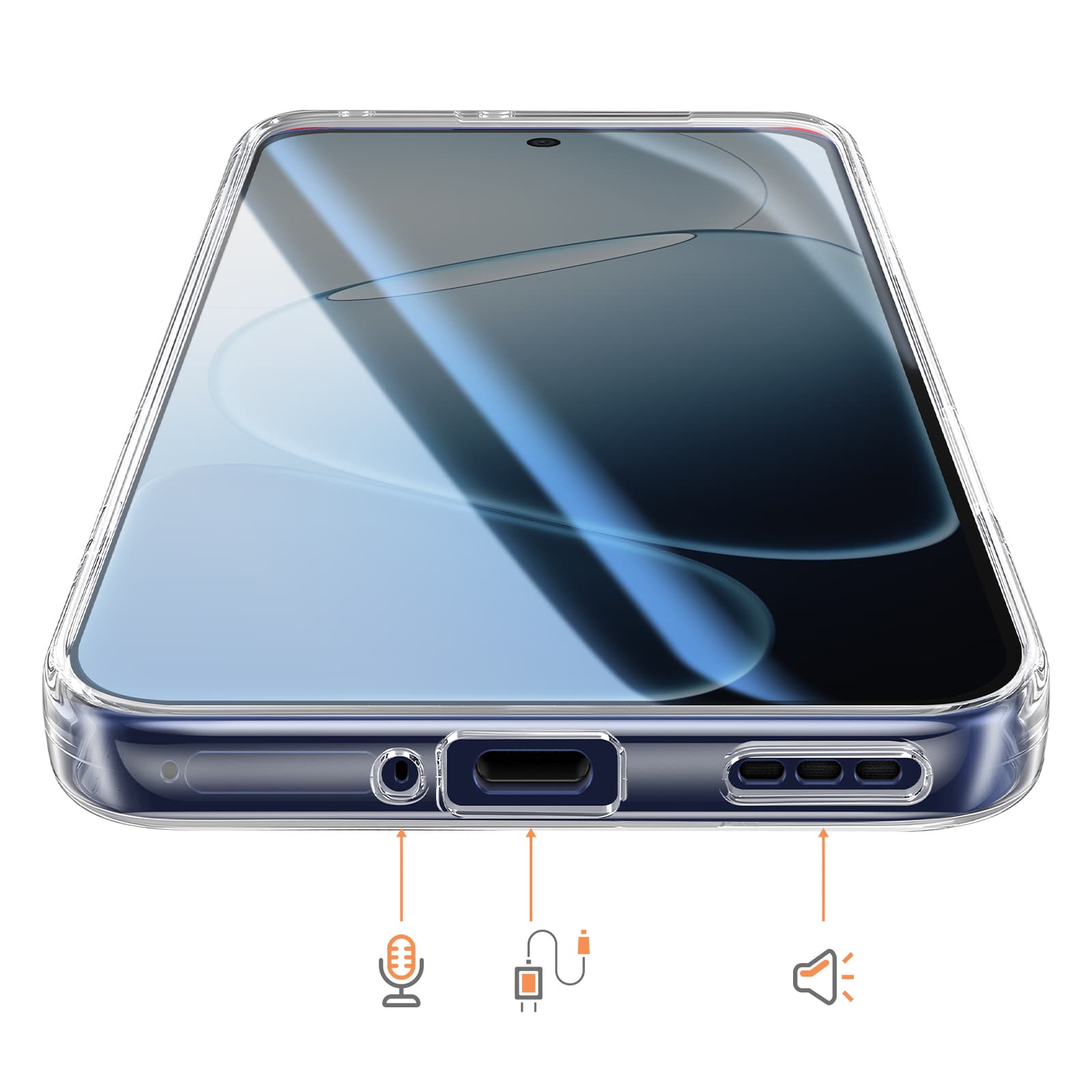 Coque Oppo A6 Pro Transparent