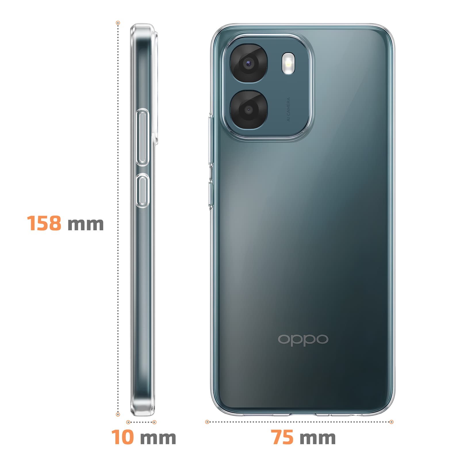 Coque Oppo A6 Transparent