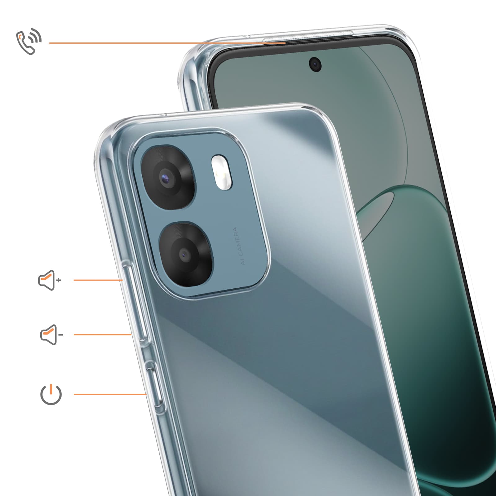 Coque Oppo A6 Transparent