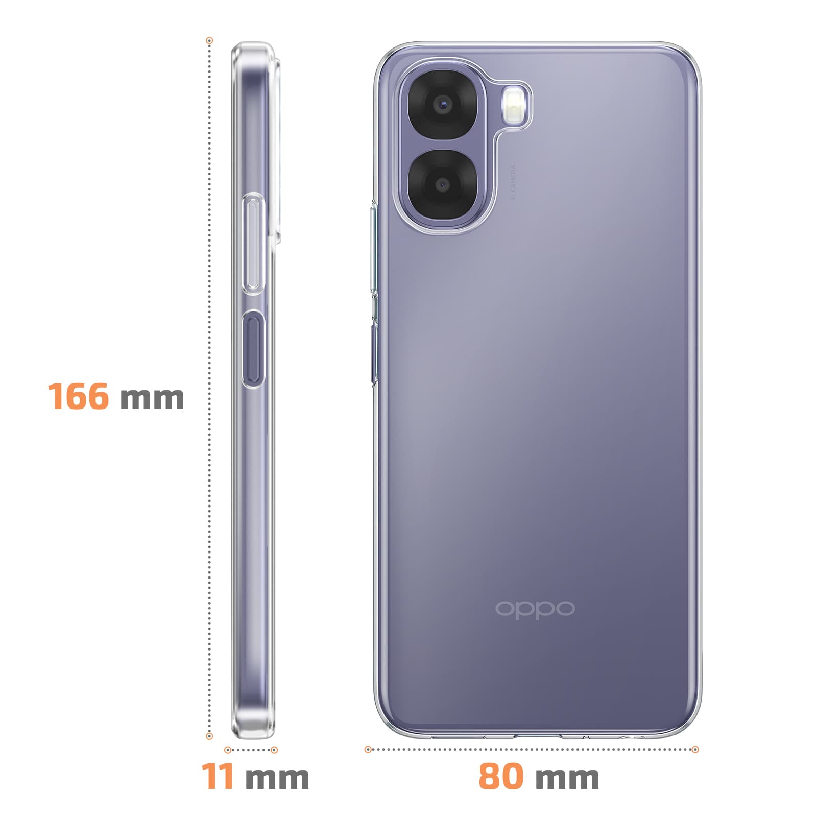 Coque Oppo A6X Transparent