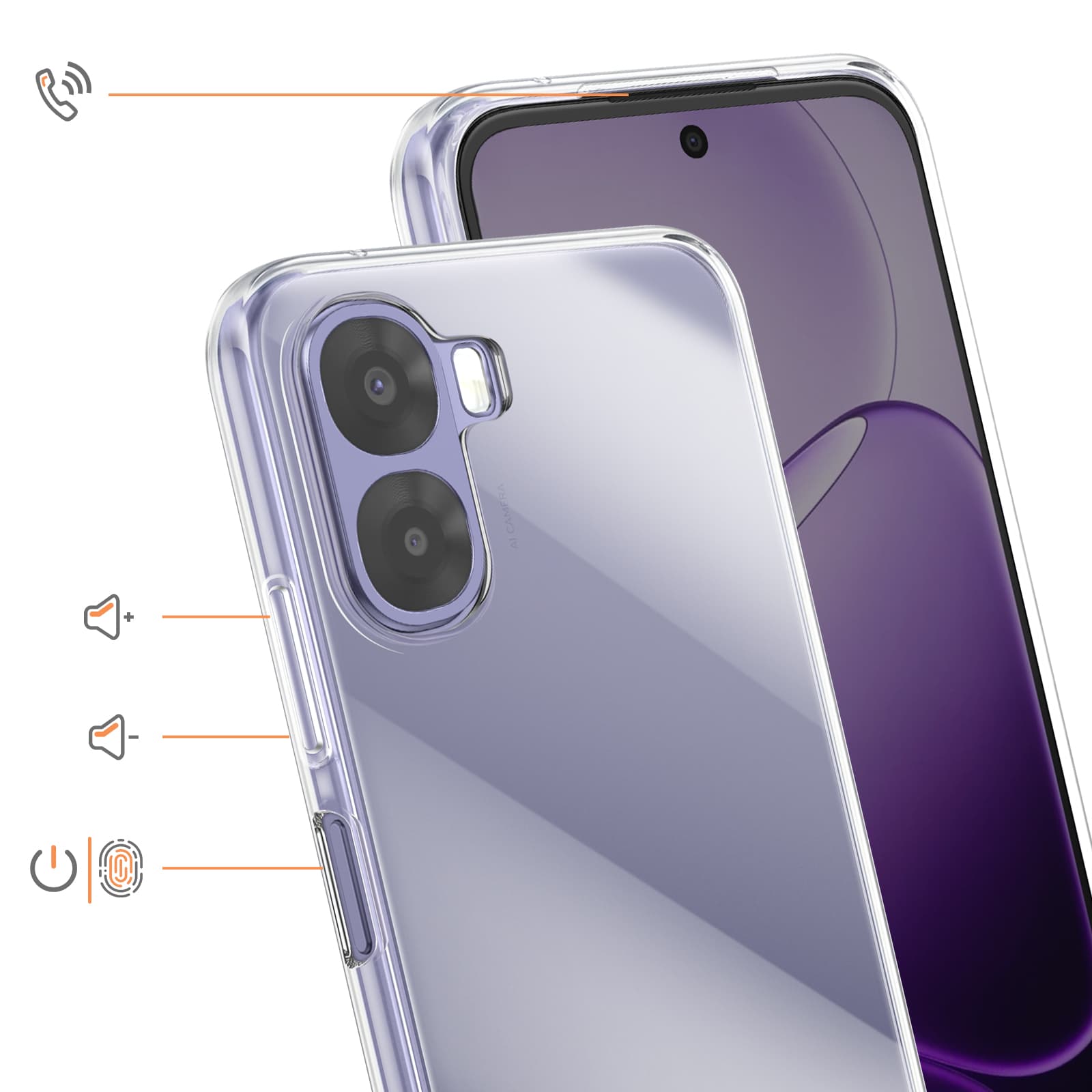 Coque Oppo A6X Transparent