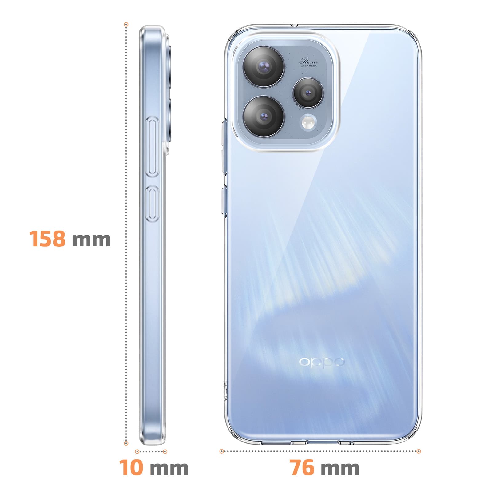 Coque Oppo Reno 15 Transparent
