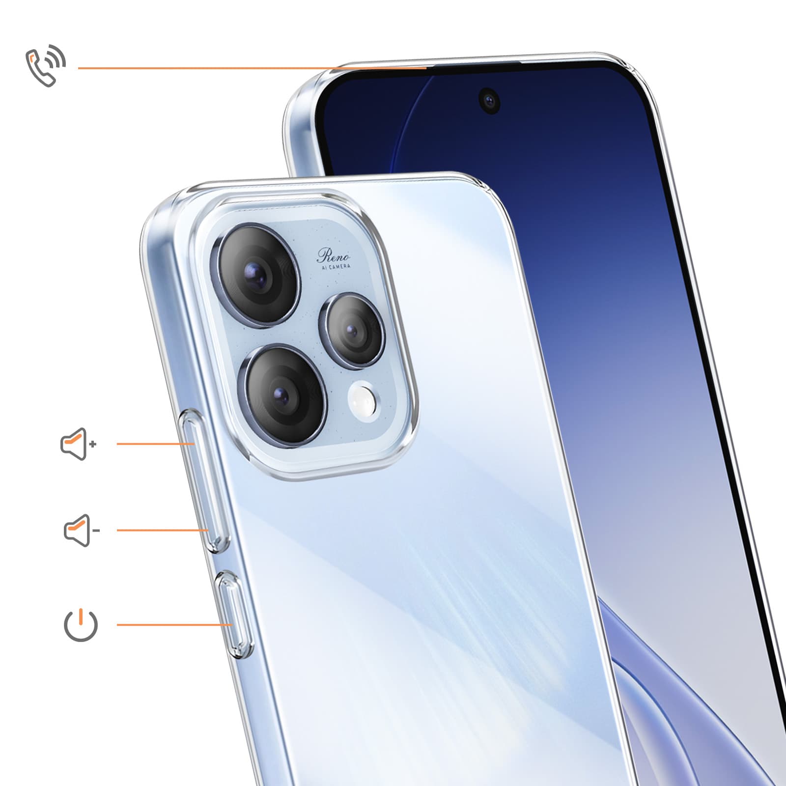 Coque Oppo Reno 15 Transparent