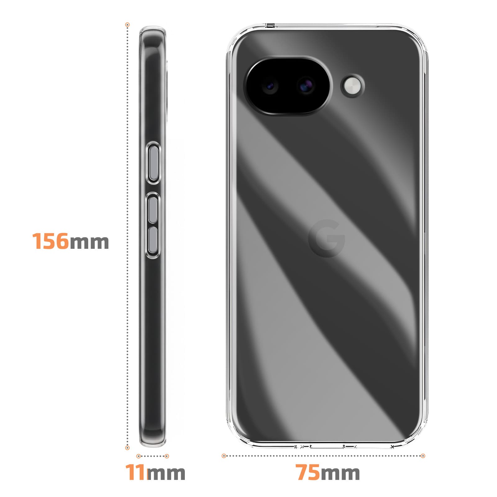 Coque Pixel 10A Transparent