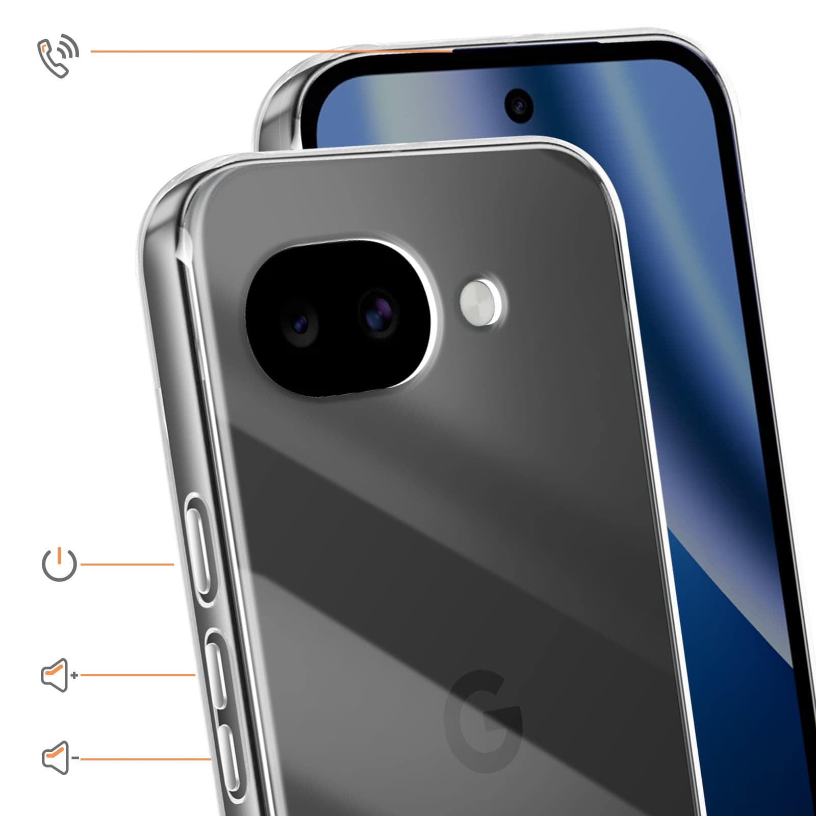 Coque Pixel 10A Transparent