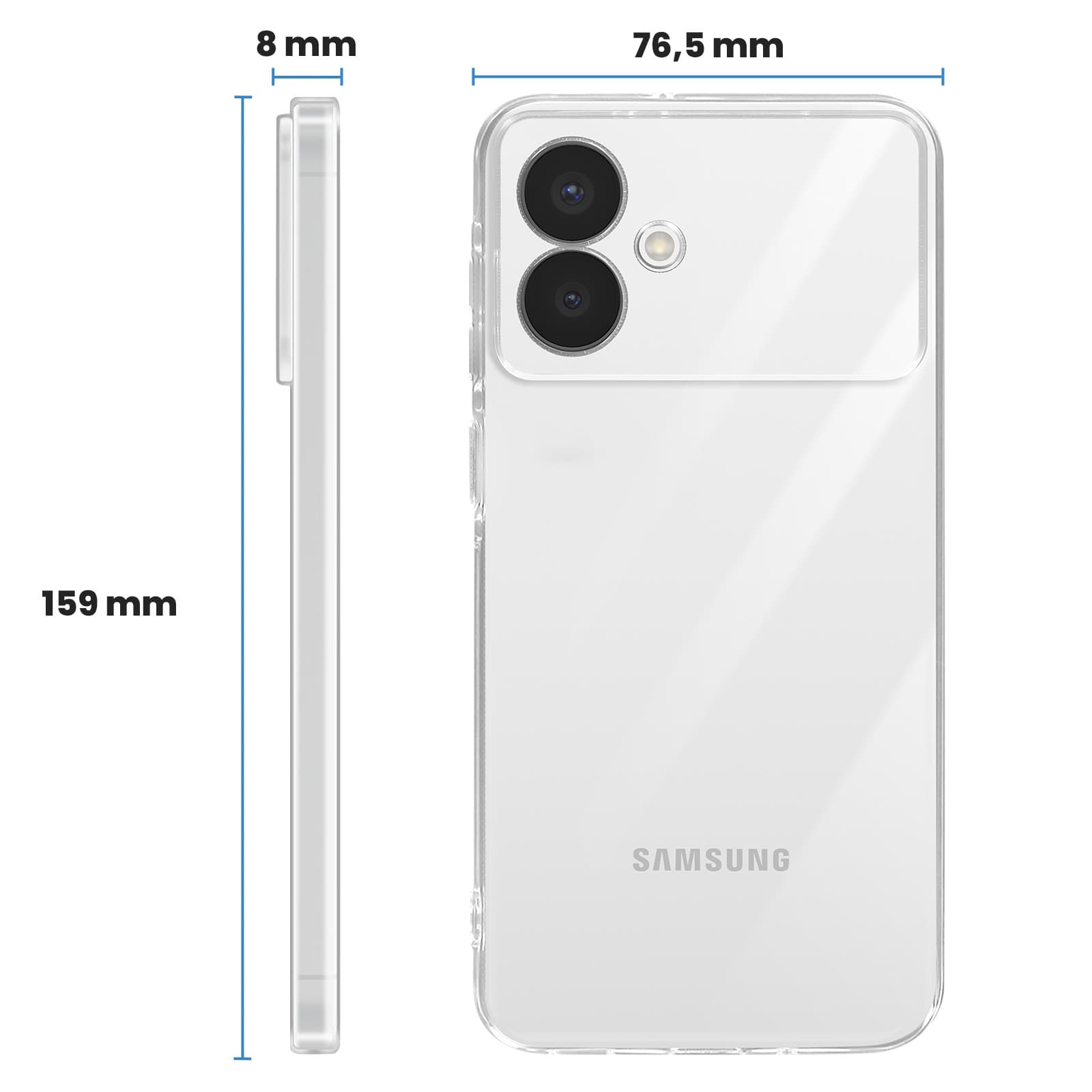 Coque Samsung Galaxy S26 Edge Transparent
