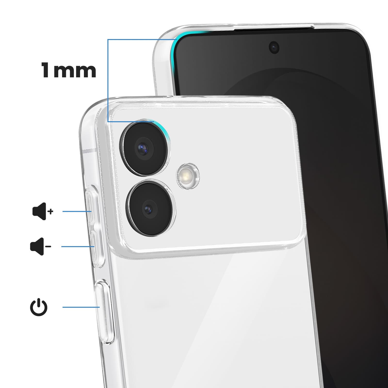 Coque Samsung Galaxy S26 Edge Transparent