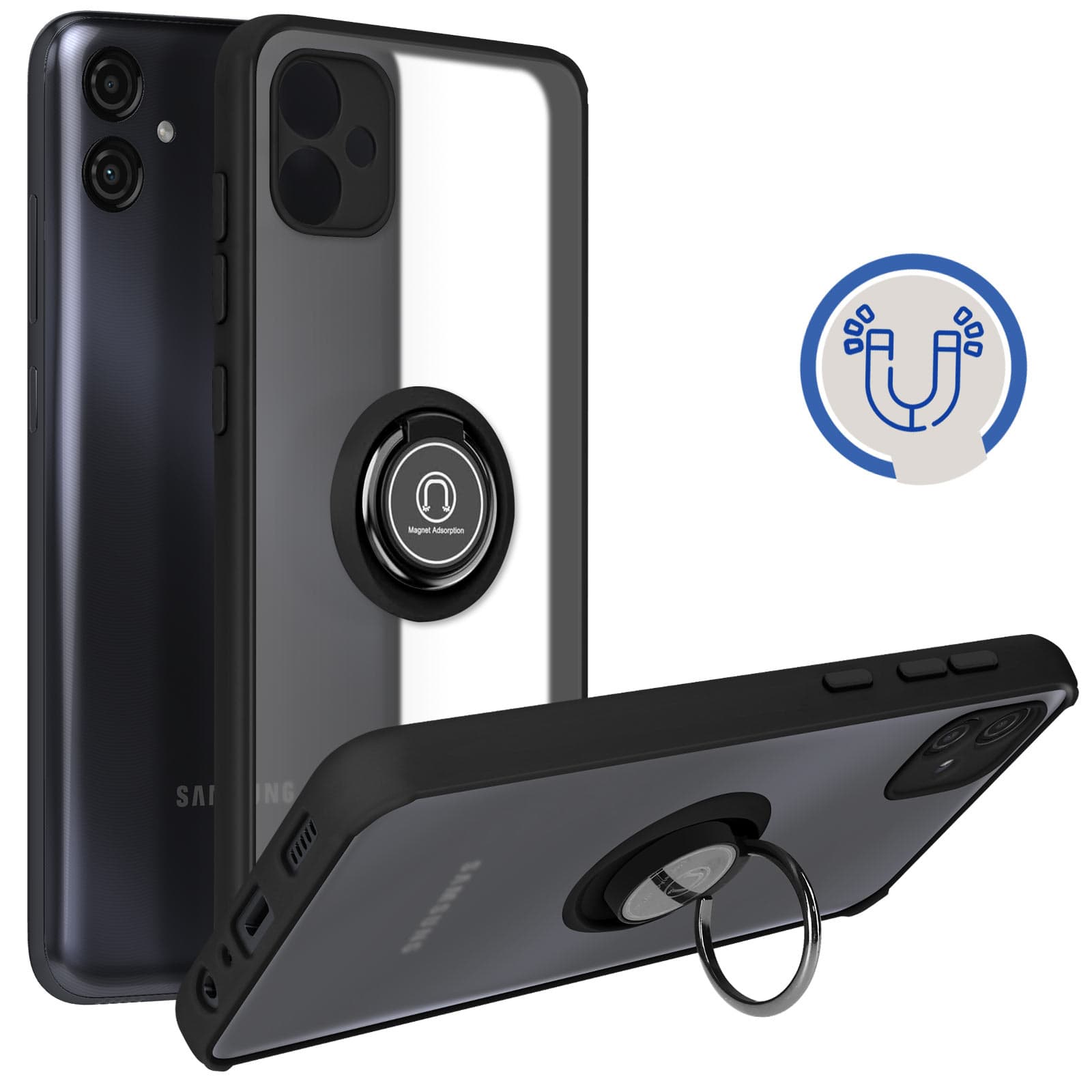 Coque Samsung Galaxy A04E Anti-Traces, Ba