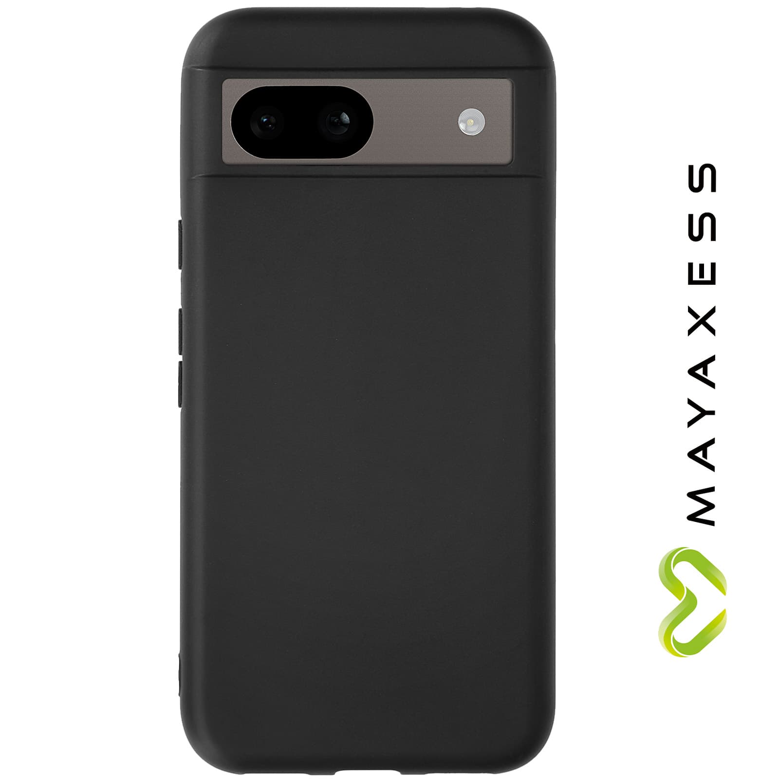 Coque Silicone Google Pixel 8A Mayaxess Protection Souple - Noir