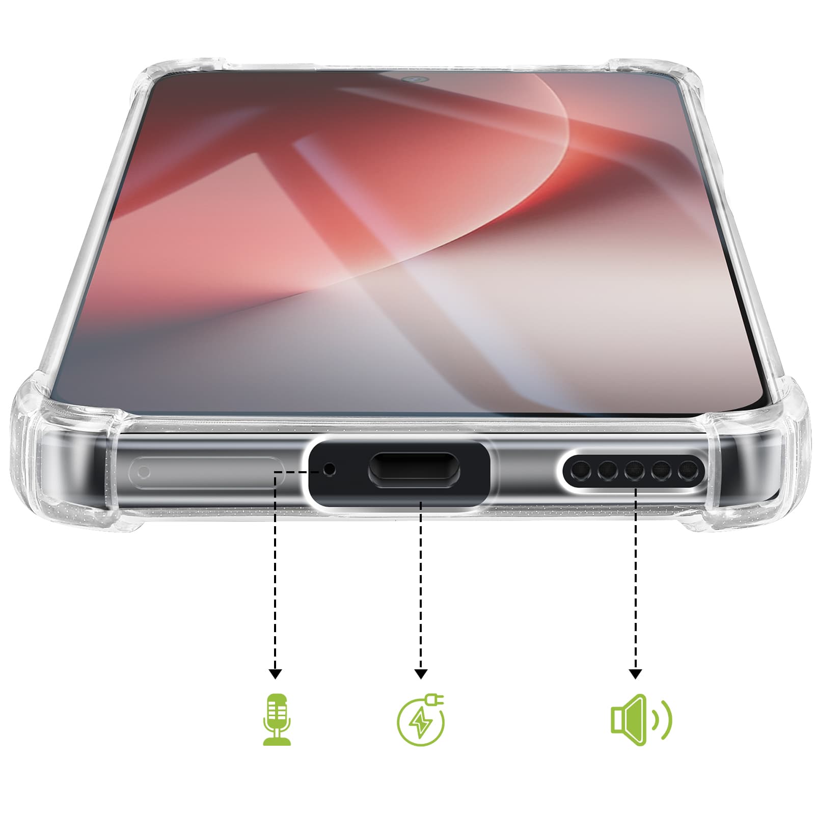 Coque Honor Magic 8 Lite Transparent