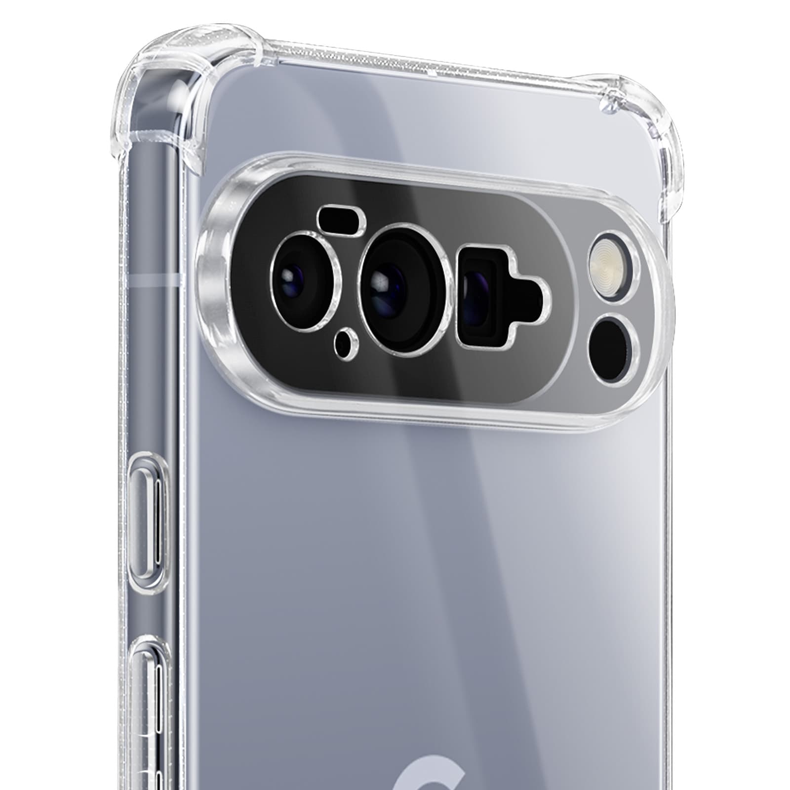 Coque Pixel 10 Pro Xl Coins Transparent