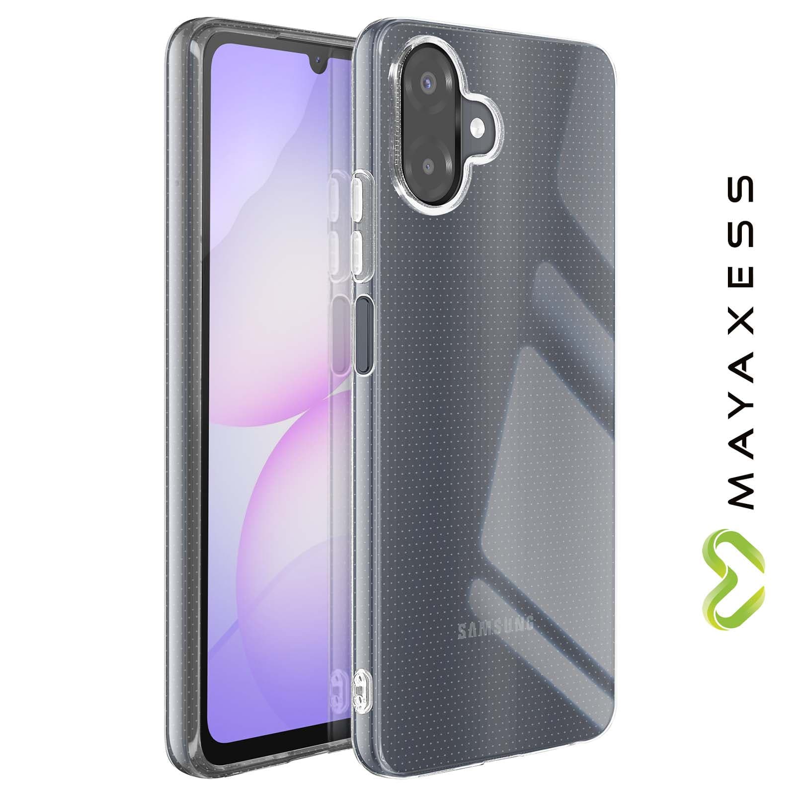 Coque Transparente Samsung Galaxy A07 Silicone Souple - Mayaxess