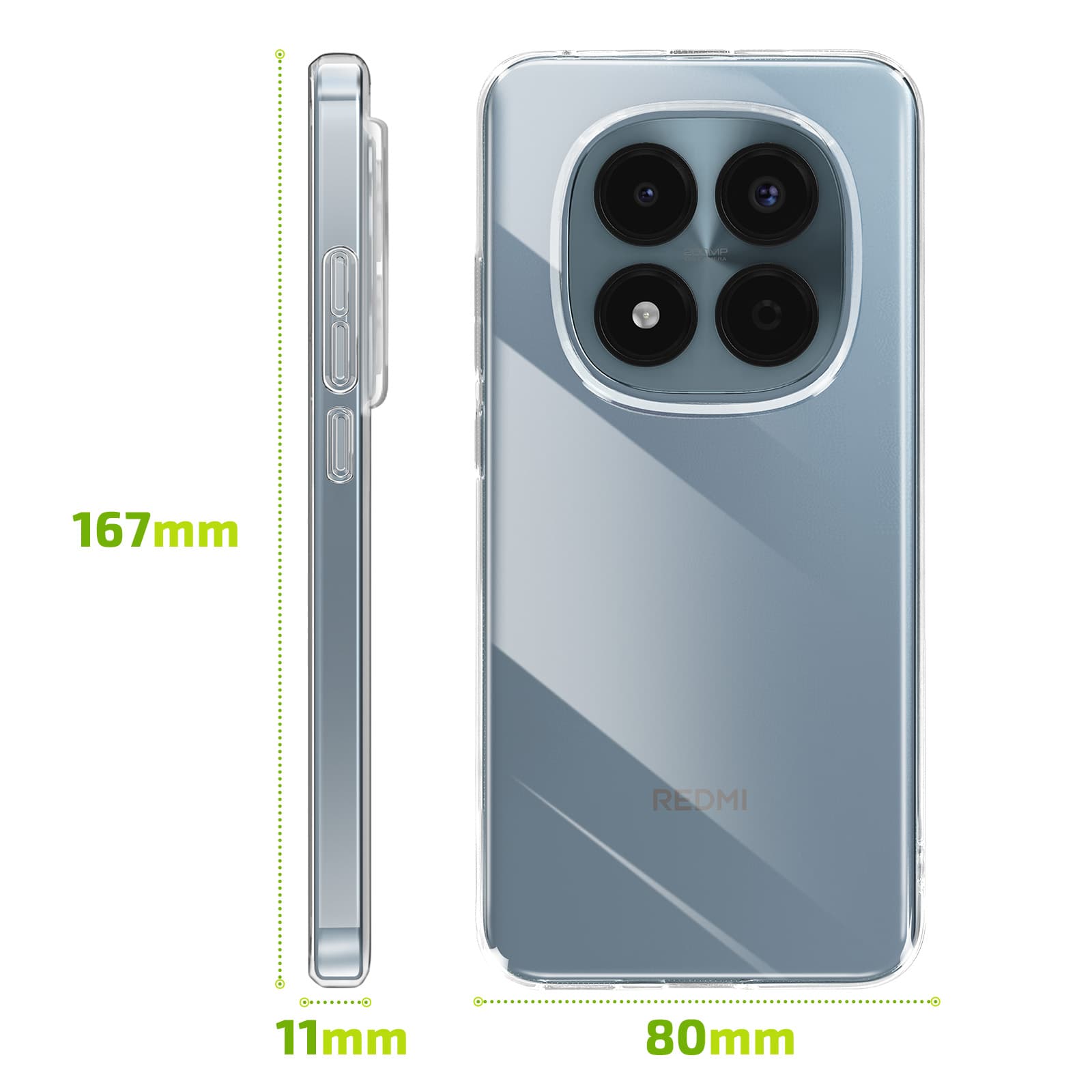 Coque Redmi Note 15 Pro Transparent