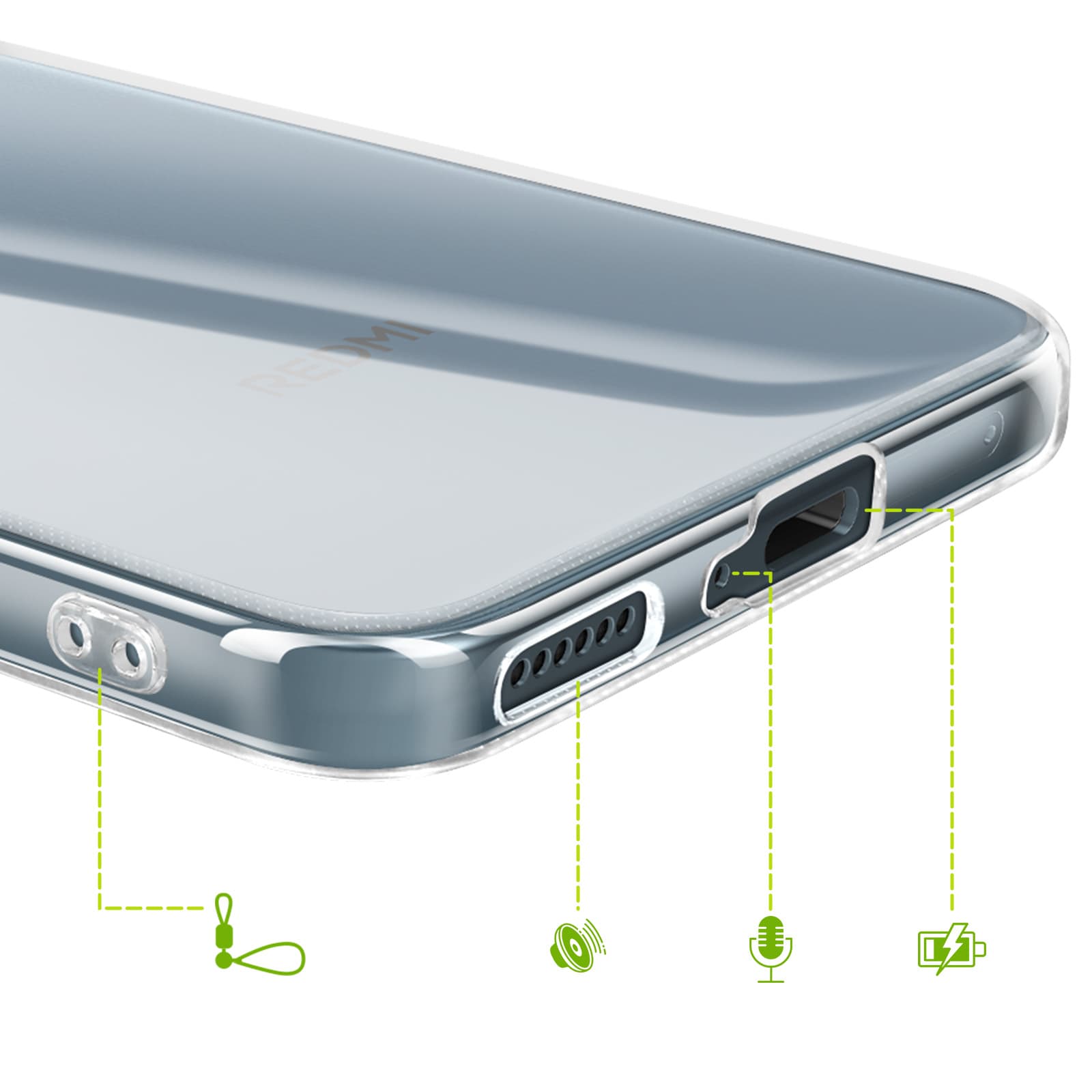 Coque Redmi Note 15 Pro Transparent