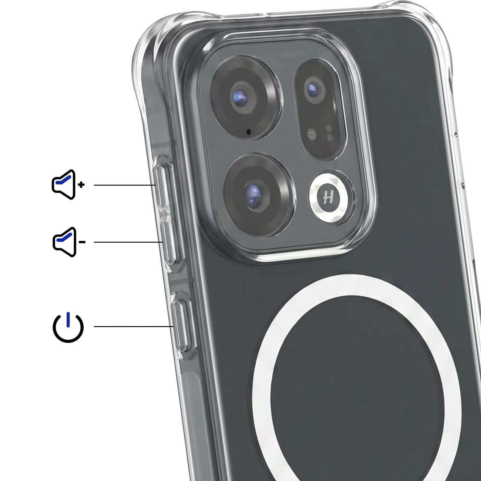 Coque Oppo Find X9 Transparent