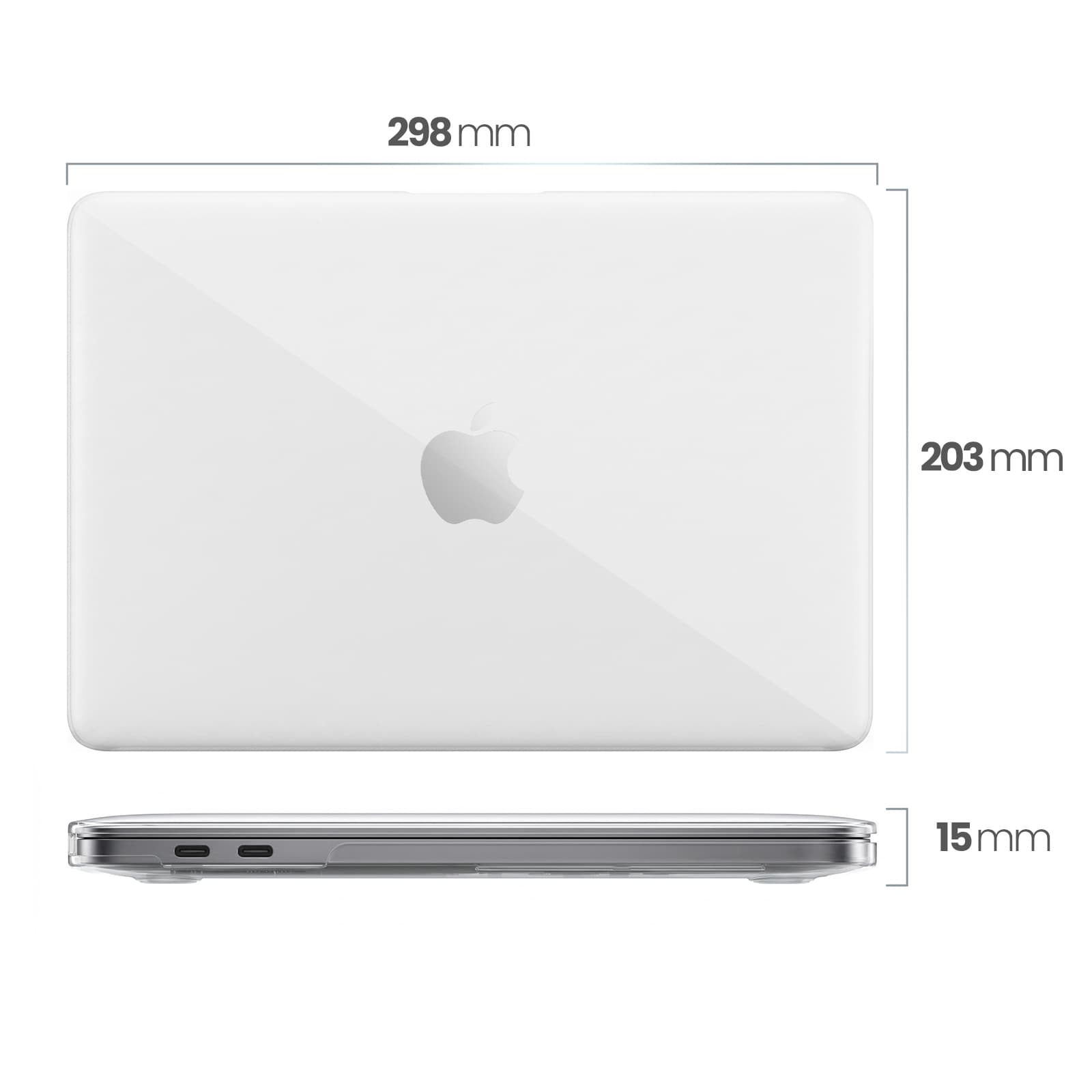 Coque Macbook Neo 13" Transparent