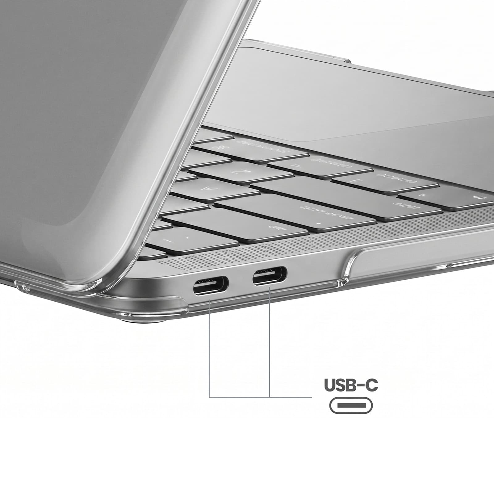 Coque Macbook Neo 13" Transparent