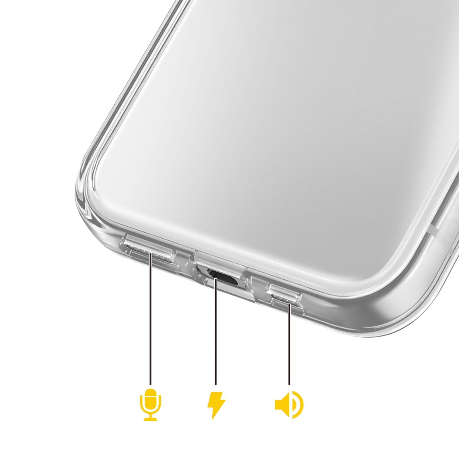 Coque Rhinoshield Clear Case iPhone 17e et 16e Transparente Antichoc