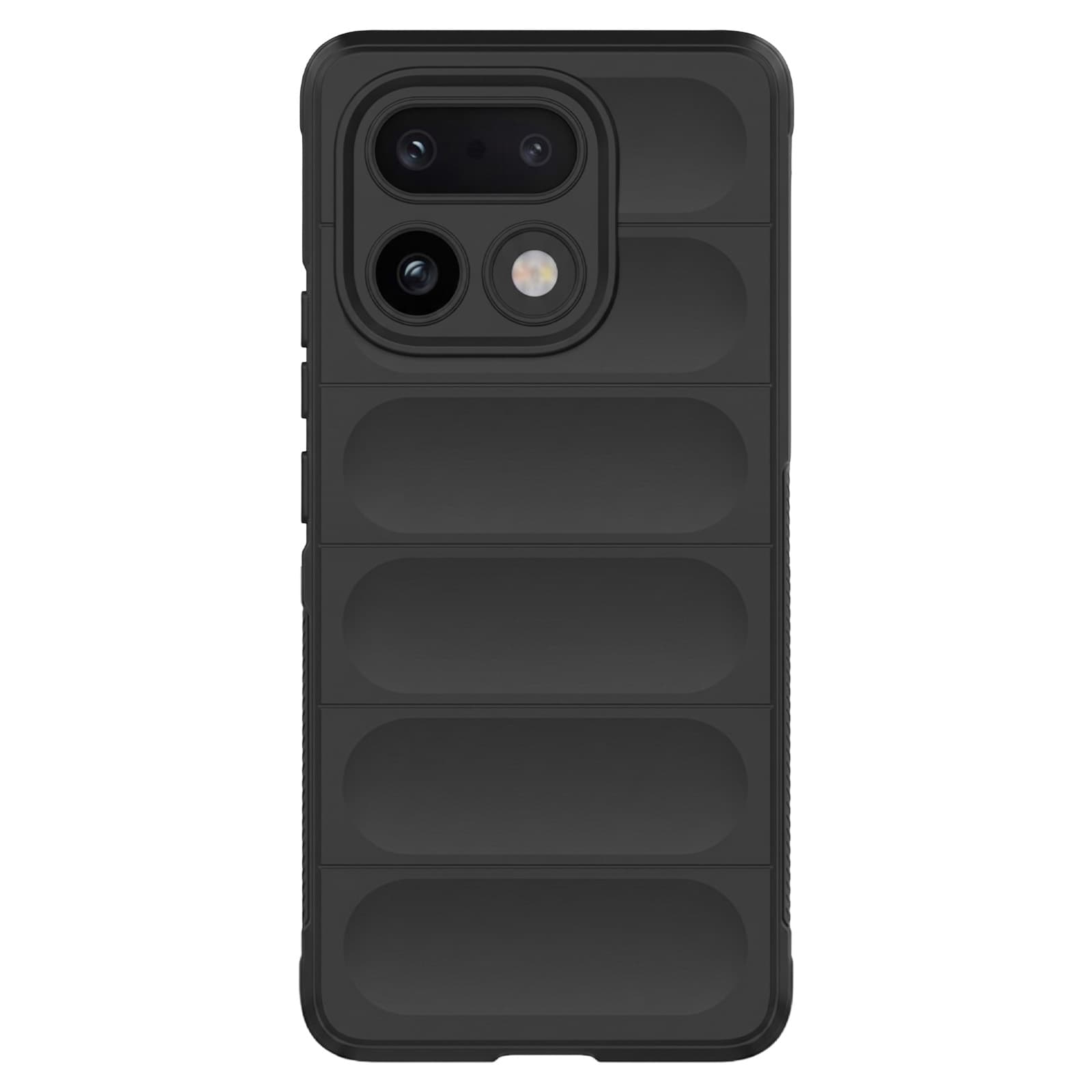 Coque Antichoc Realme 16 Pro Plus Noir + Dos en relief Antidérapant