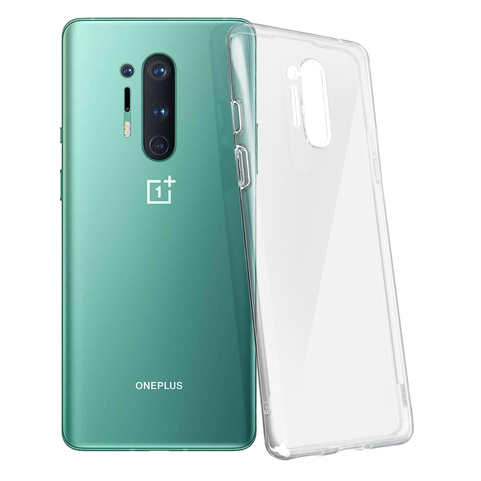 Coque OnePlus 8 Pro Silicone Gel, Fine et Résistante - Transparent