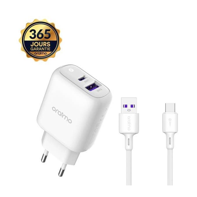 Chargeur Oraimo PowerCube 2 Pro Rapide