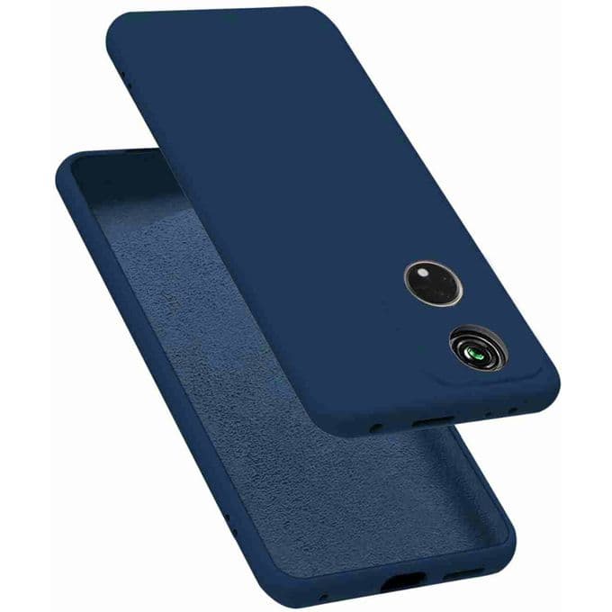 Pochette Oppo Reno 8T 4G en Silicone Liquide Bleu