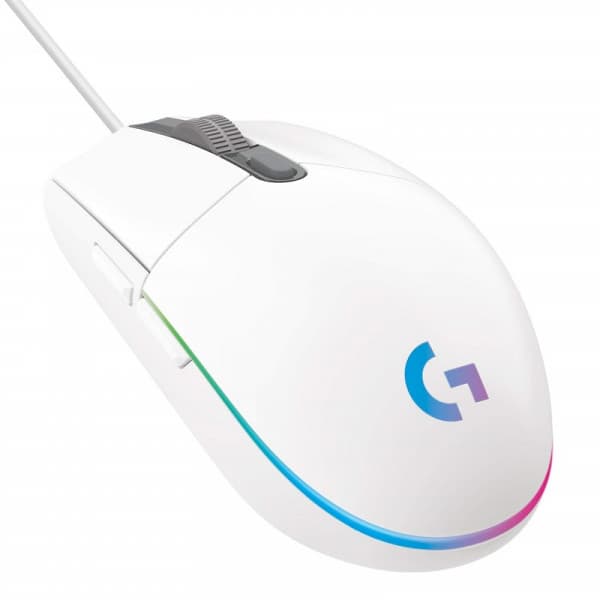 Logitech G102 LightSync RGB Blanc - Souris GAMER