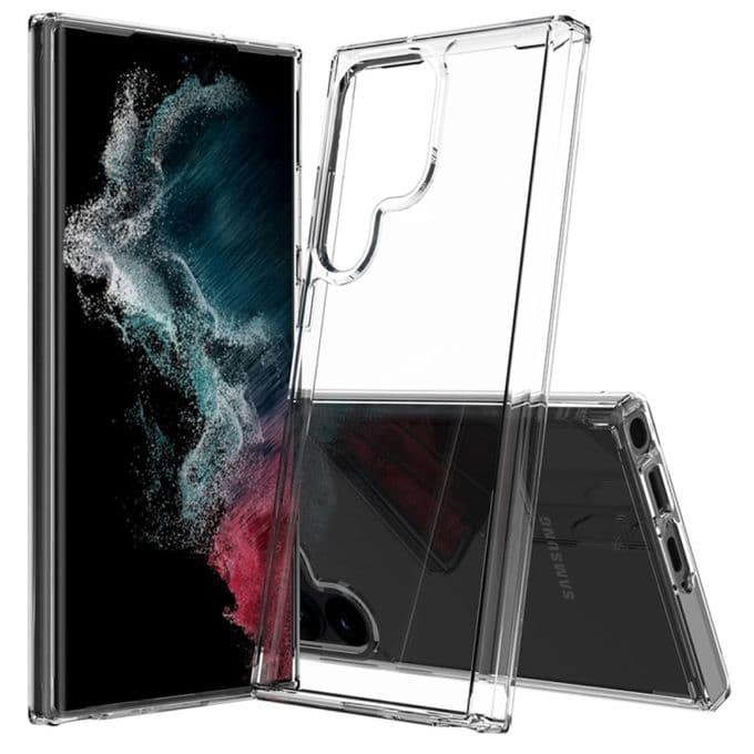 Pochette Samsung S22 Ultra Transparente Antichoc