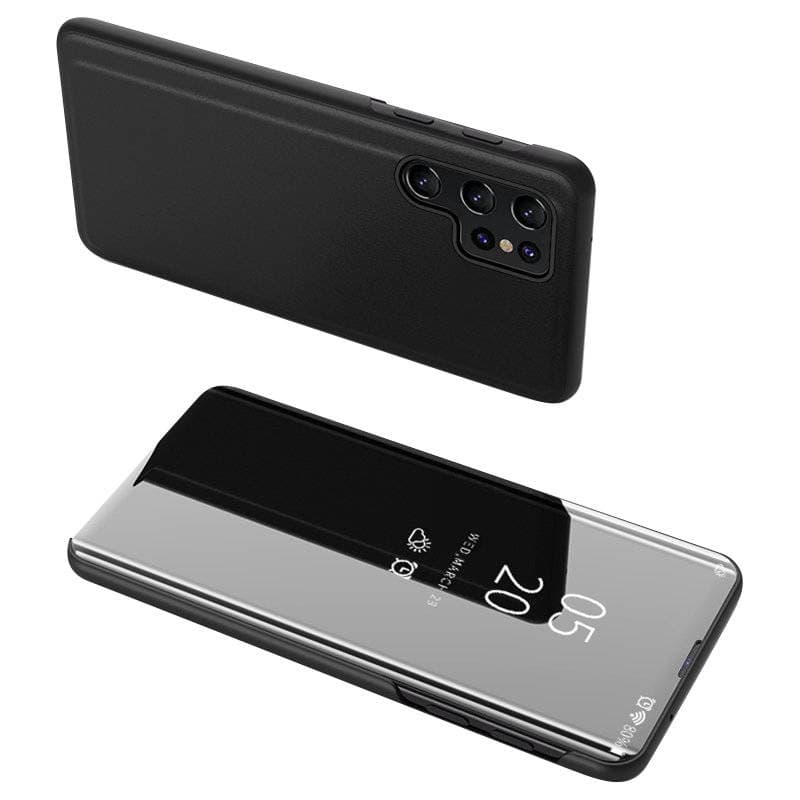 Pochette Samsung S24 Ultra flip cover Noir