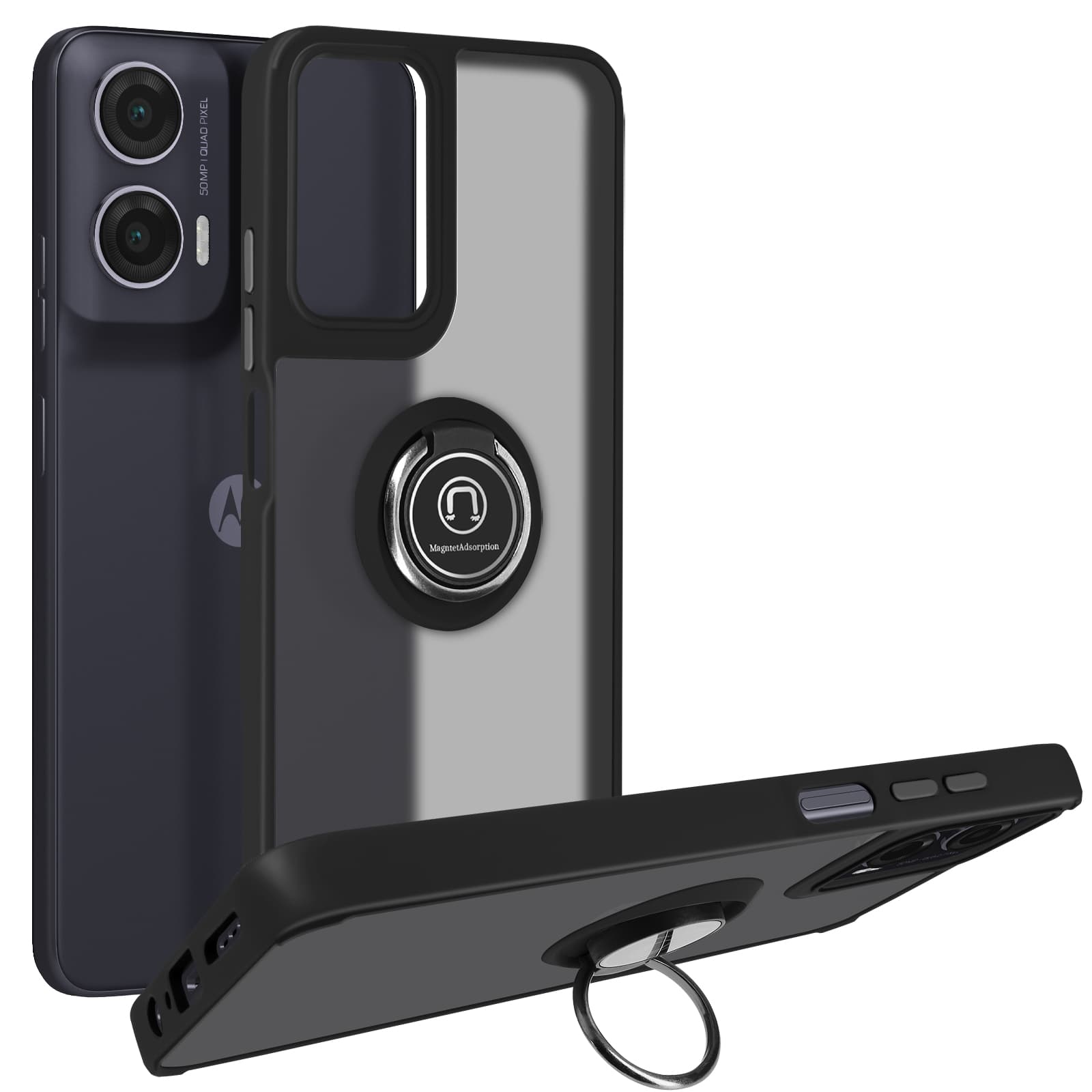 Coque Motorola Moto G35 A Bague