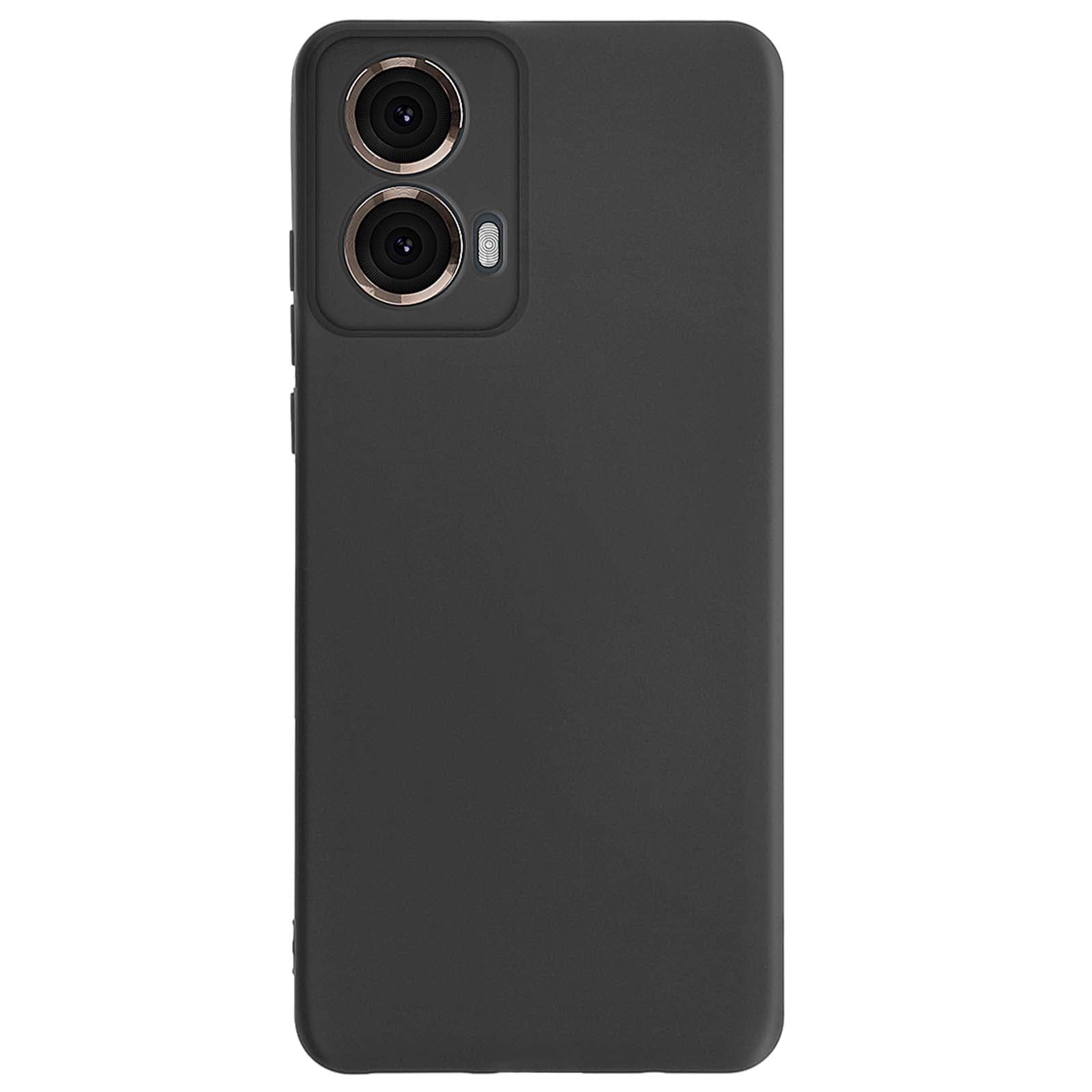 Coque Motorola Moto G85 Silicone Mat Noir