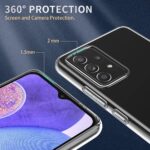 Pochette Samsung A73 Transparente Antichoc