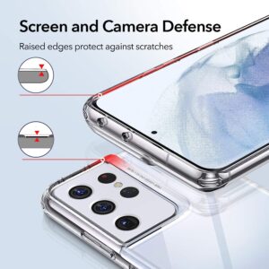 Pochette Samsung S21 Ultra Transparente Antichoc