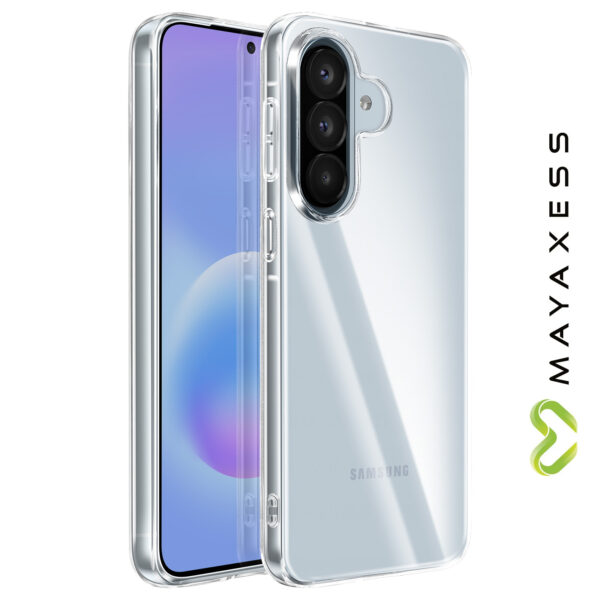 Coque Silicone Souple Samsung Galaxy A57 - Mayaxess Transparent